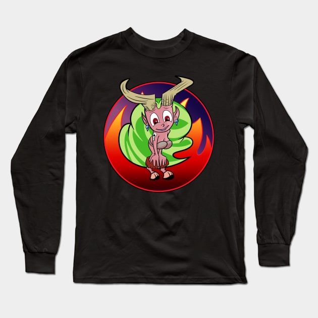 Bettie Demon Long Sleeve T-Shirt by davidfeci